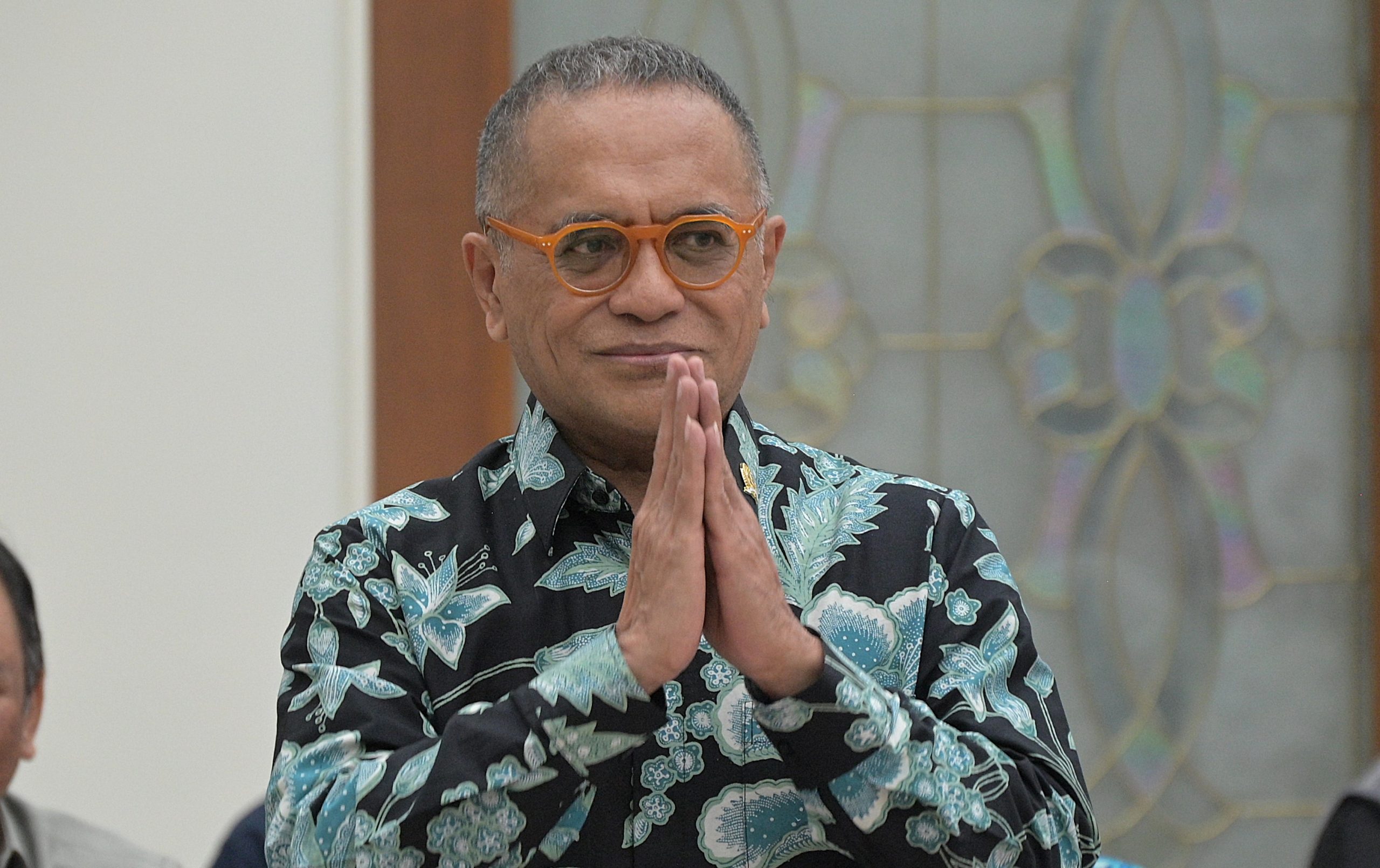 Anggota Komisi VII DPR RI Samuel Wattimena saat kunjungan kerja di Ambon, Rabu (11/26/2025). Foto : Hira/Andri.