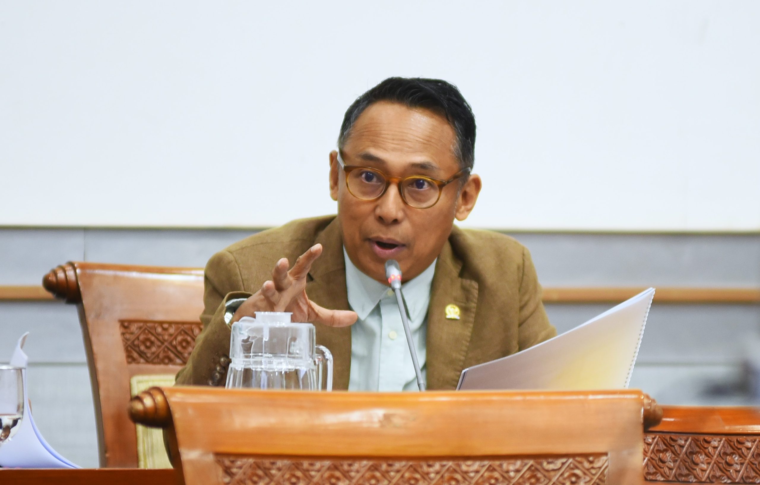 Anggota Komisi I DPR RI Junico Siahaan. Foto: dok/vel.