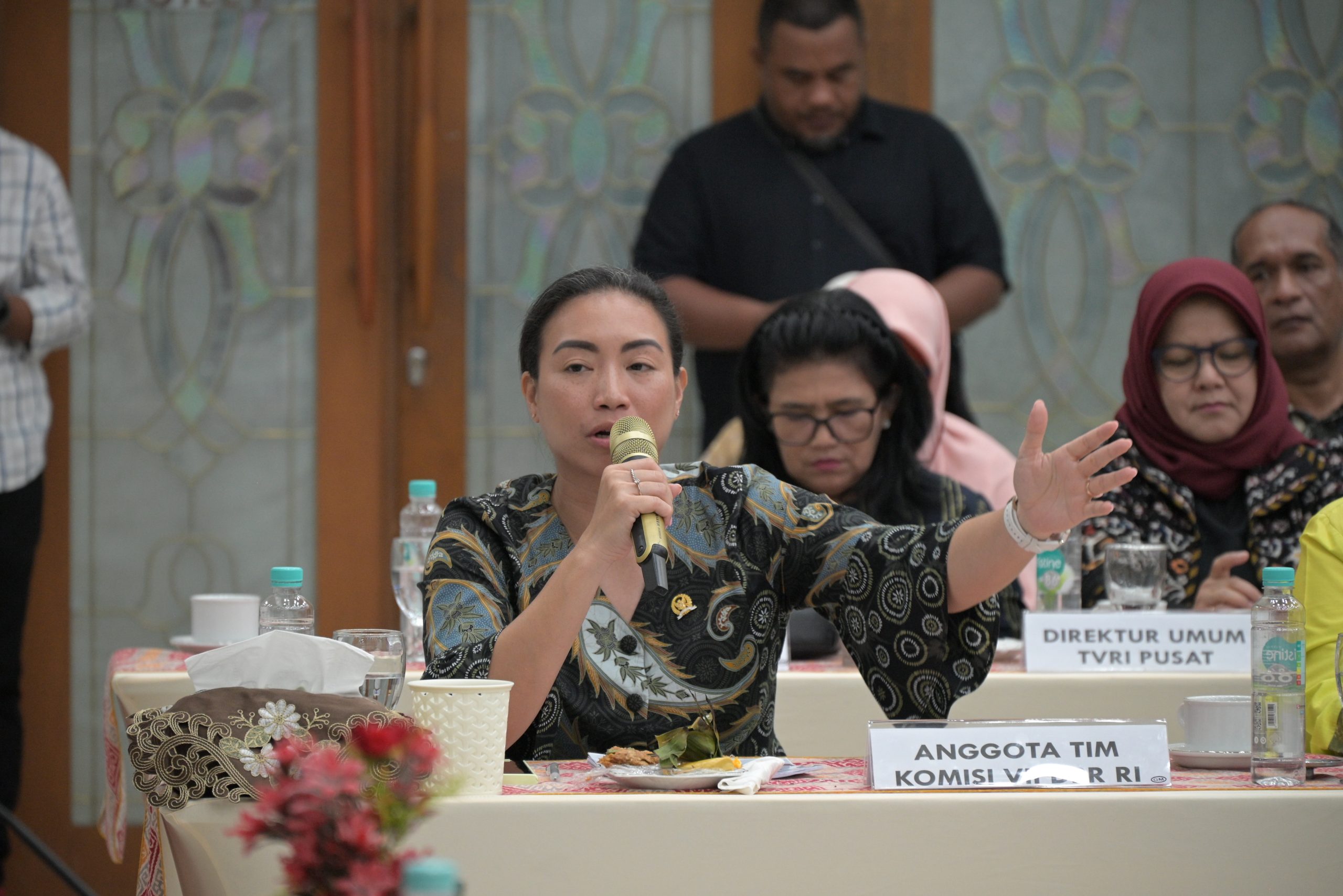 Wakil Ketua Komisi VII DPR RI Rahayu Saraswati, saat kunjungan kerja Komisi VII DPR RI di Ambon, Maluku, Rabu (11/6/2025). Foto: Hira/vel.