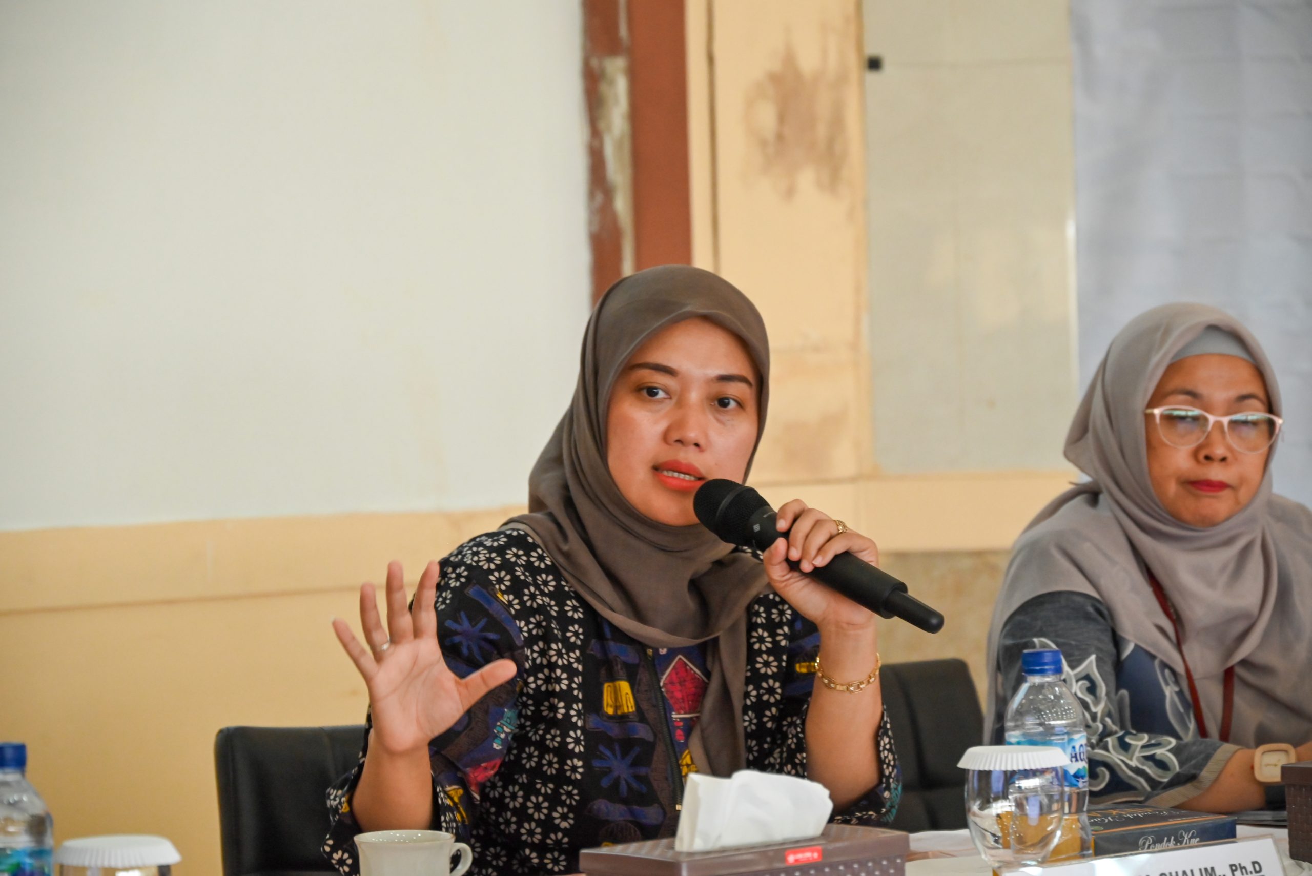 Wakil Ketua Komisi VII DPR RI Chusnunia Chalim, saat memimpin Kunjungan Kerja Komisi VII DPR RI ke PTKI Medan, Sumatera Utara, Senin (21/7/2025). Foto: Rizki/vel.