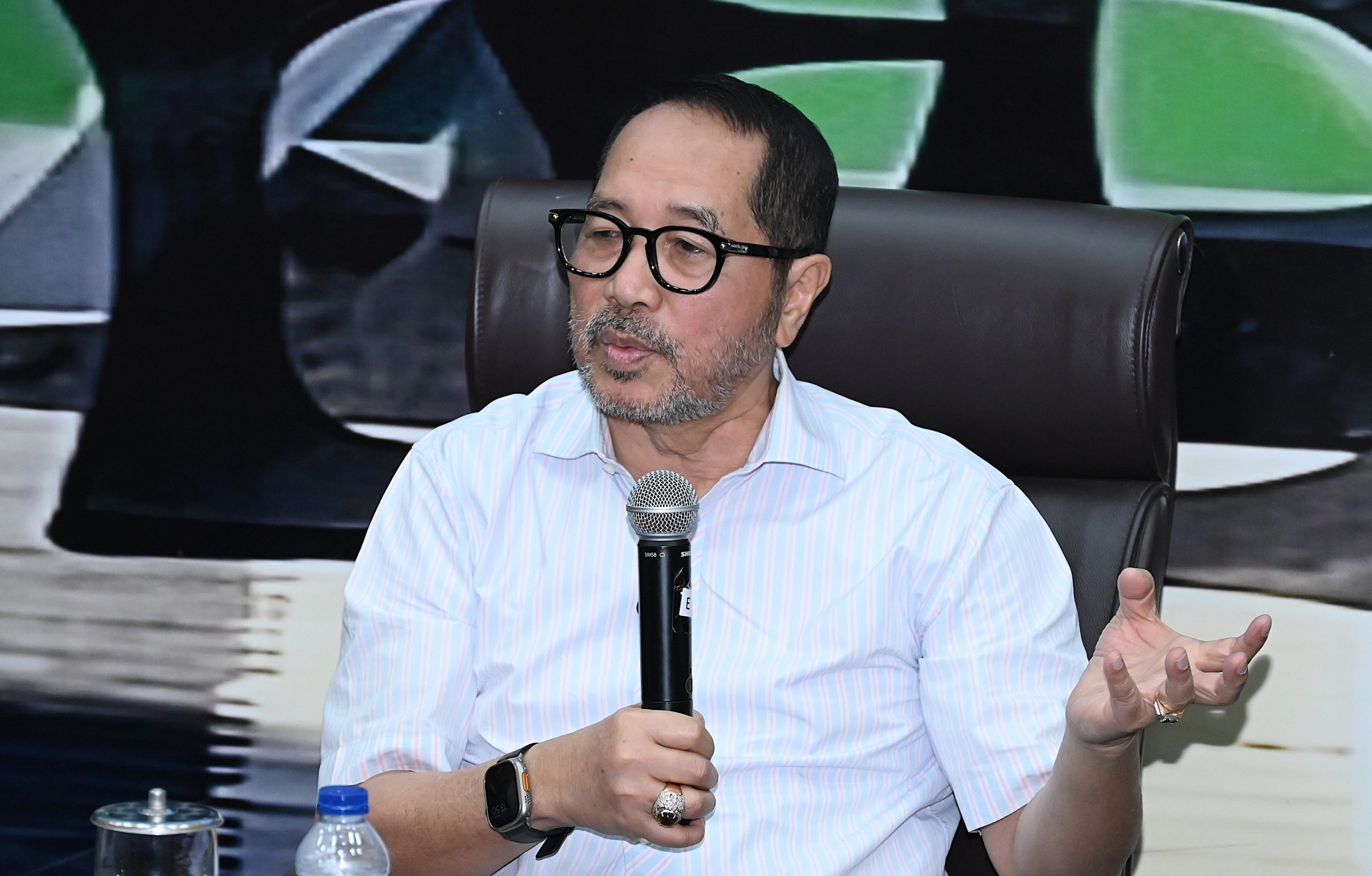 Anggota Komisi IV DPR RI Firman Soebagyo dalam forum Dialektika DPR RI di Gedung Nusantara I, DPR RI, Senayan, Jakarta, Kamis (31/07/2025). Foto : Ata/Andri.