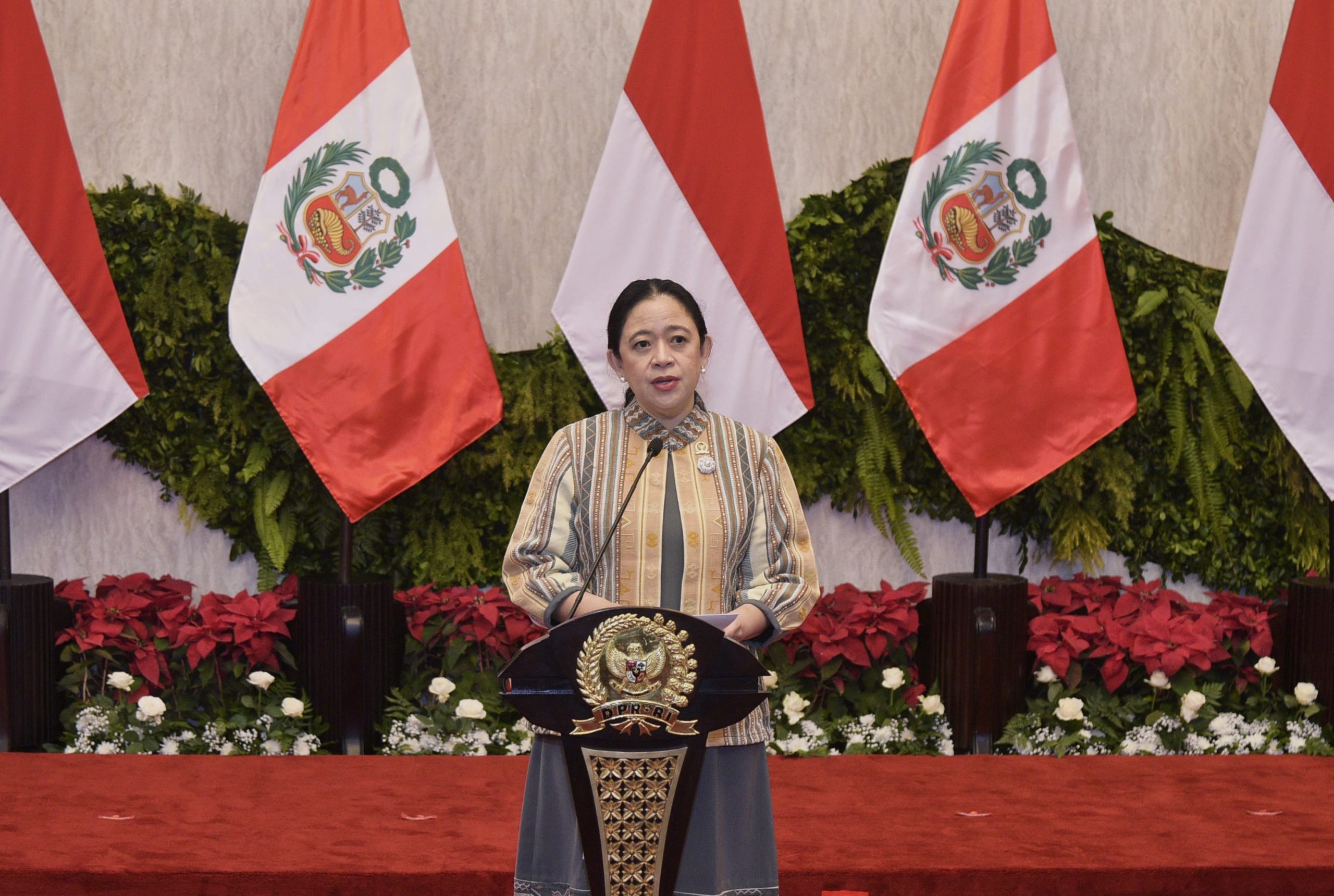 Ketua DPR RI Dr. (H.C.) Puan Maharani. Foto : Geraldi/Andri.