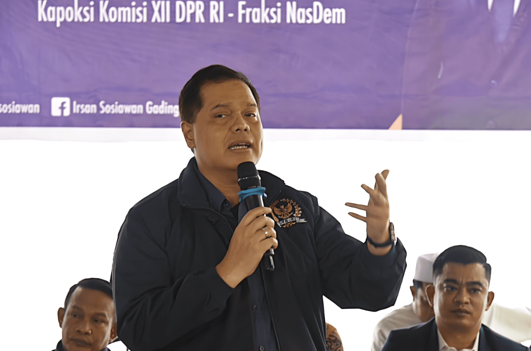 Anggota Komisi XII DPR RI, Irsan Sosiawan Gading. Foto : Ist/Andri.