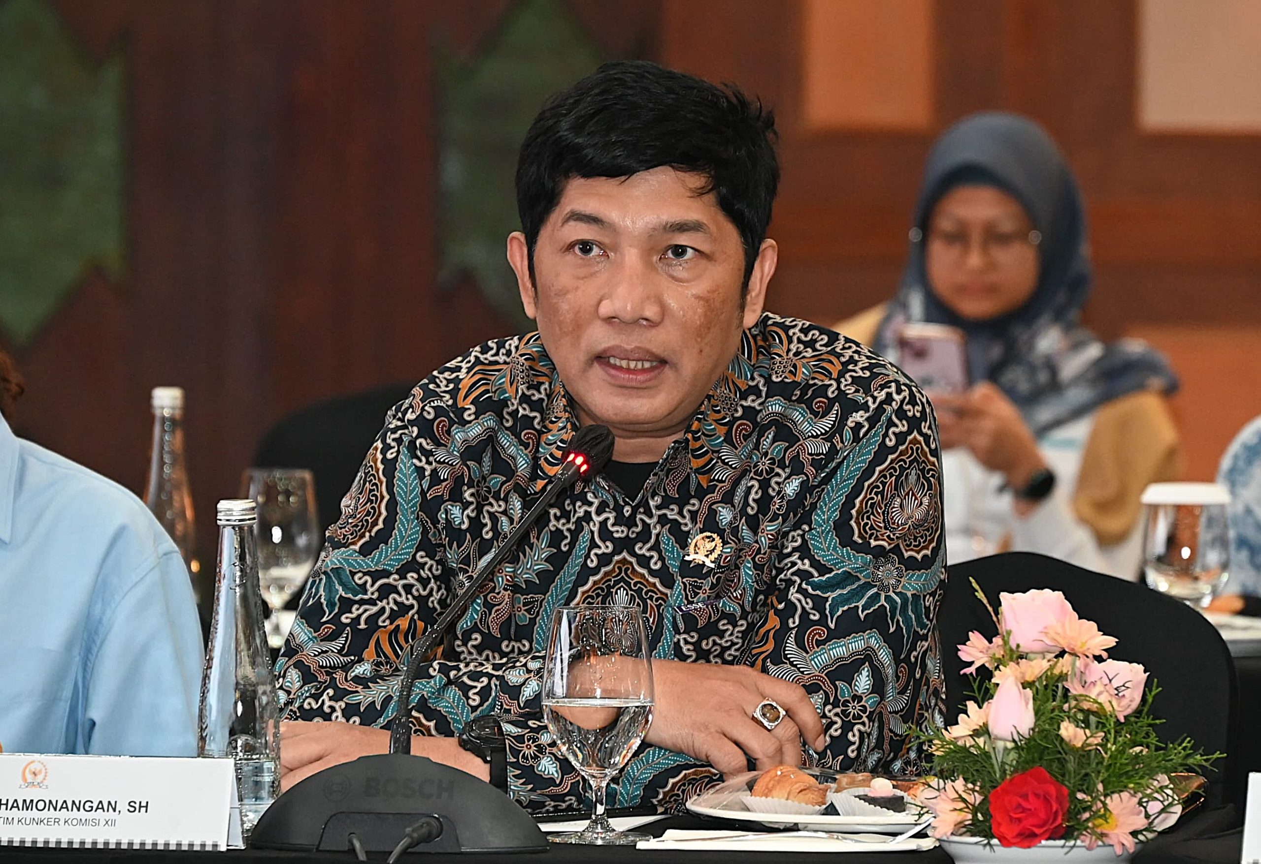 Anggota Komisi XII DPR RI, Zulfikar Hamonangan saat melakukan kunjungan kerja reses ke Provinsi Bali, Senin (11/8/2025). Foto : Ssb/Andri.