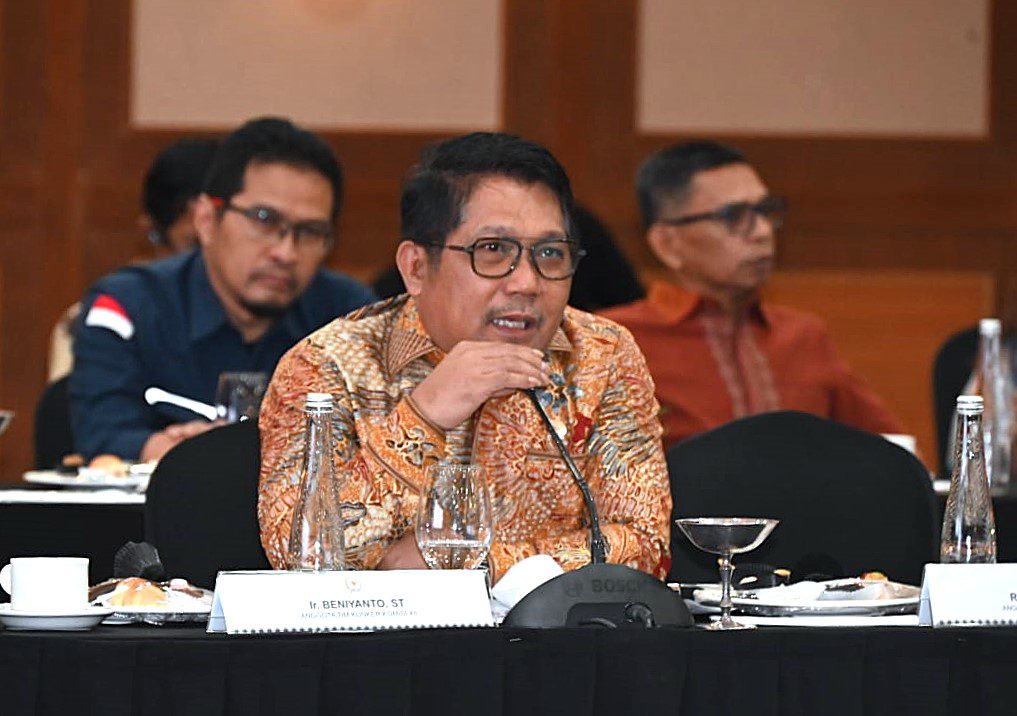 Anggota Komisi XII DPR RI, Beniyanto saat melakukan kunjungan kerja reses ke Provinsi Bali, Senin (11/8/2025). Foto : Sbb/Andri.