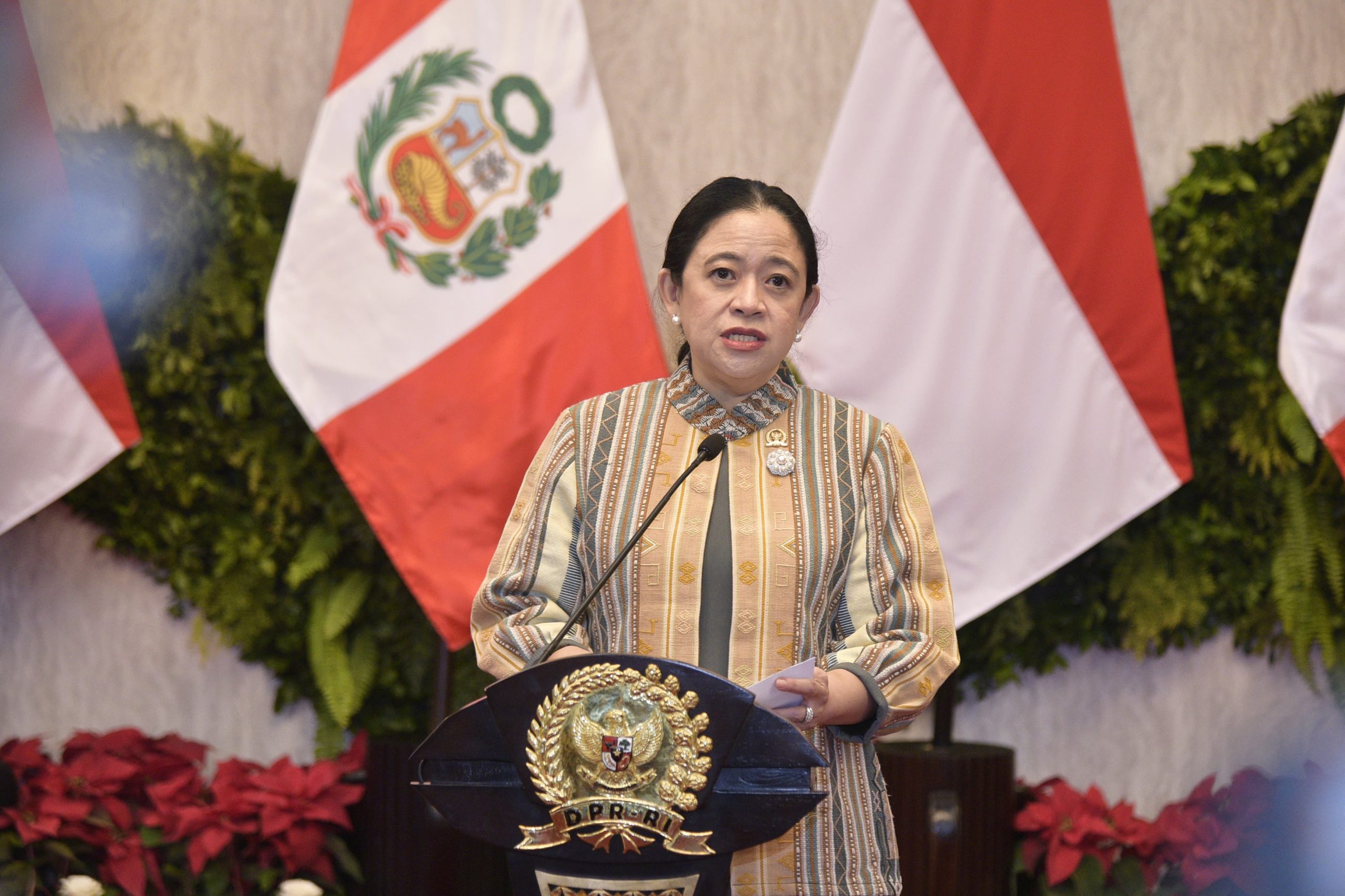 Ketua DPR RI Dr. (H.C.) Puan Maharani. Foto : Munchen/Andri.