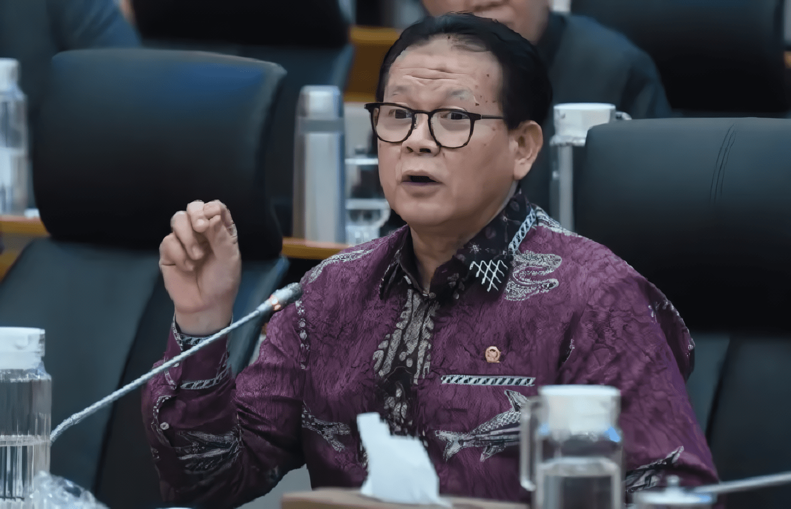 Anggota Komisi IV DPR RI Rokhmin Dahuri. Foto : Oji/Andri.