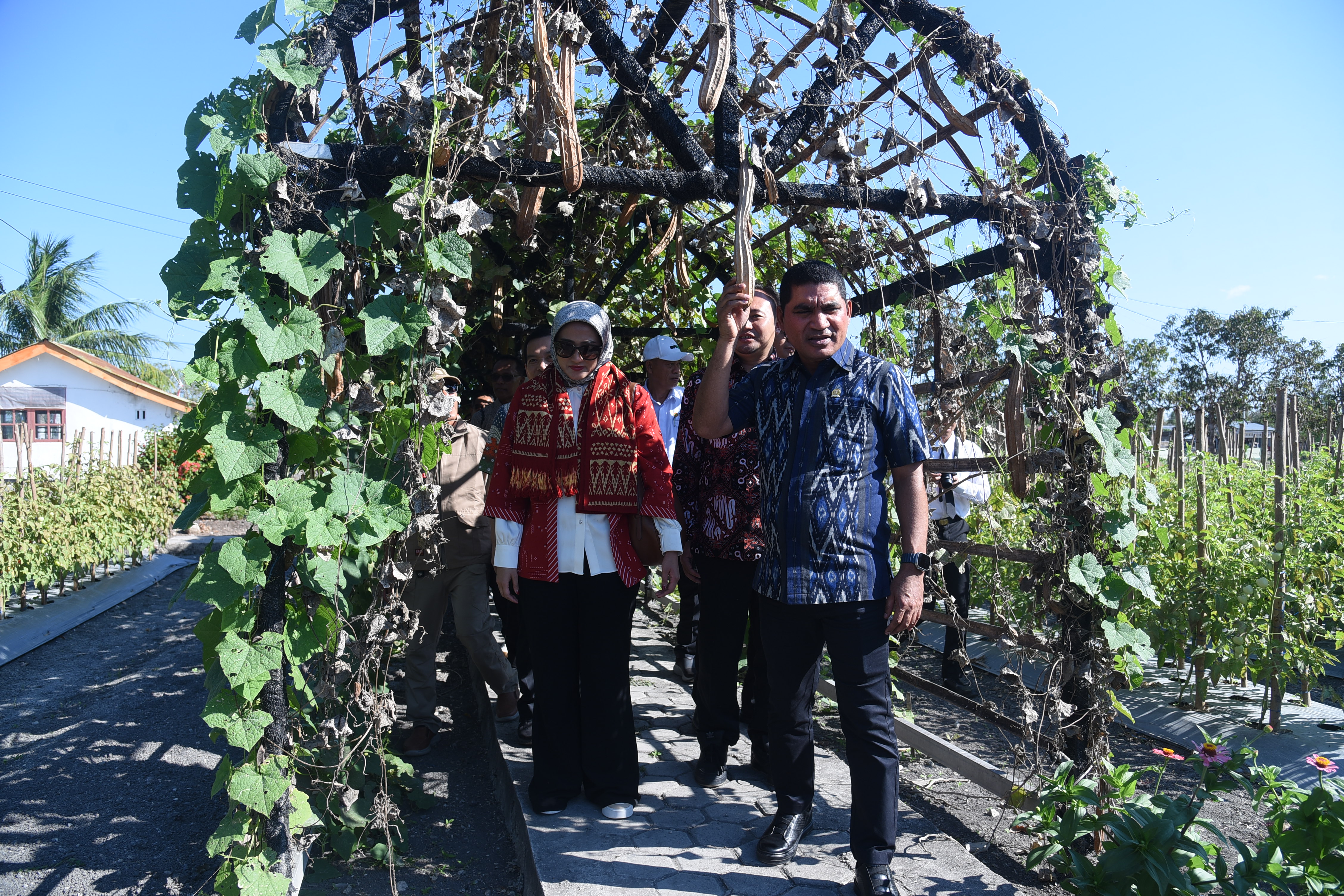Wakil Ketua Komisi IV DPR RI Ahmad Yohan, saat memimpin tim kunjungan kerja komisi IV DPR RI ke Kupang, Senin (22/9/2025). Foto: Arief/vel.