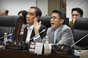 Ketua Komisi XI DPR RI Mukhamad Misbakhun. Foto: Mario/vel.
