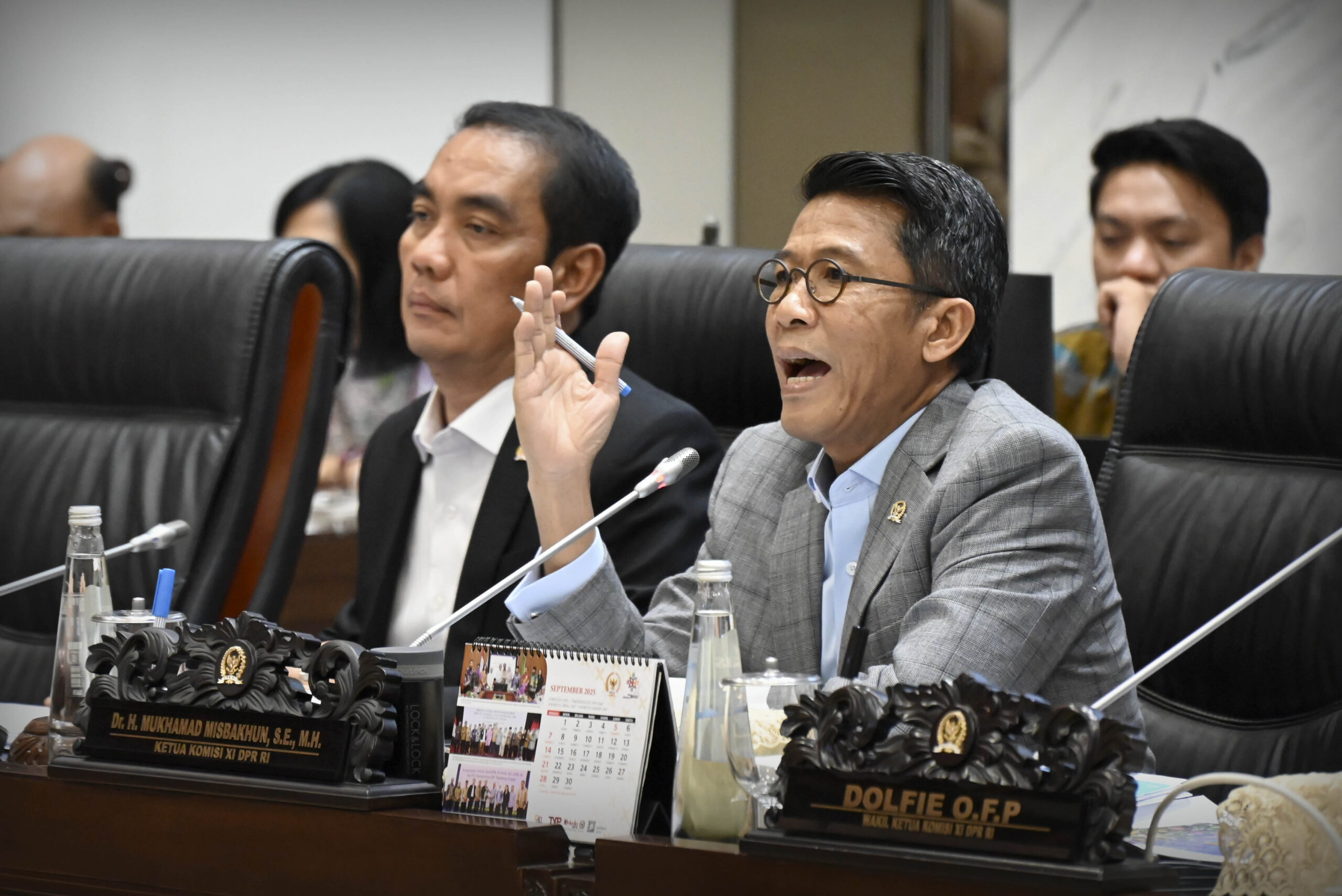 Ketua Komisi XI DPR RI Mukhamad Misbakhun. Foto: Mario/vel.