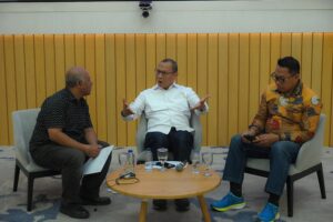 Anggota Komisi VIII DPR RI M Husni dalam forum Dialektika Demokrasi bertema “Optimalisasi Persiapan Ibadah Haji 2026: Sinergi Pemerintah - DPR” di Ruang Command Center, Gedung Nusantara, Senayan, Jakarta, Kamis (30/10/2025). Foto : Geral/Andri.