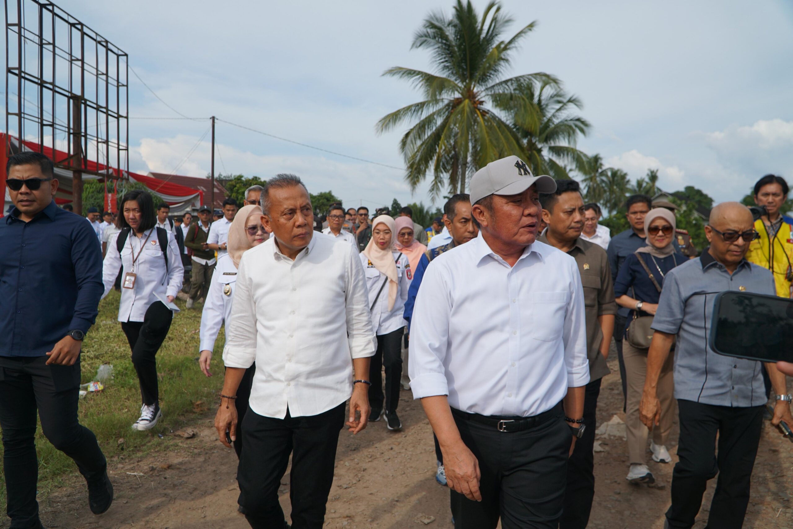 Wakil Ketua DPR RI Koordinator Bidang Industri dan Pembangunan (Korinbang), Saan Mustopa saat memimpin kunjungan kerja di Palembang, Provinsi Sumatera Selatan. Foto : Bunga/Andri.