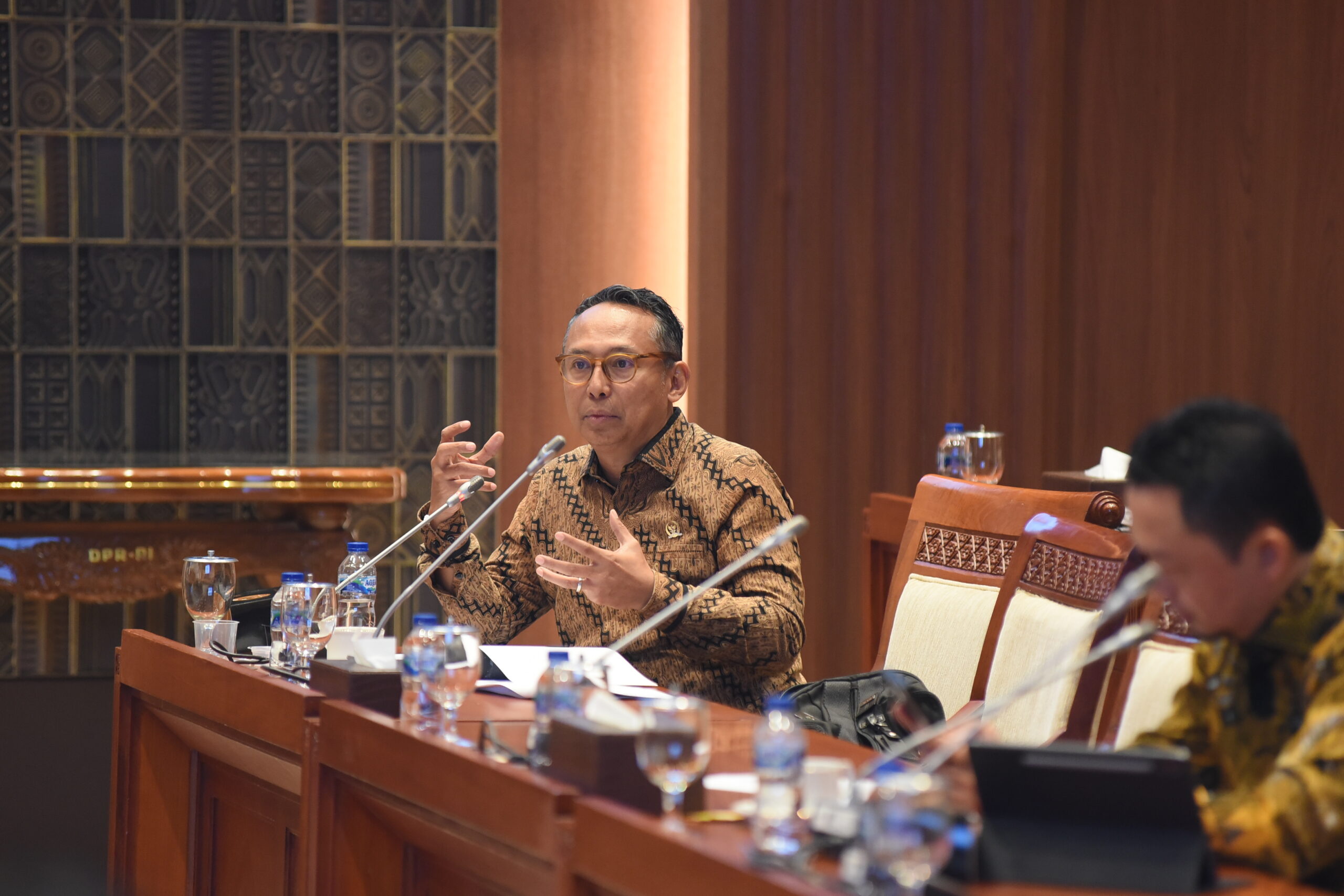Anggota Komisi I DPR RI Junico Siahaan. Foto: Arief/vel.