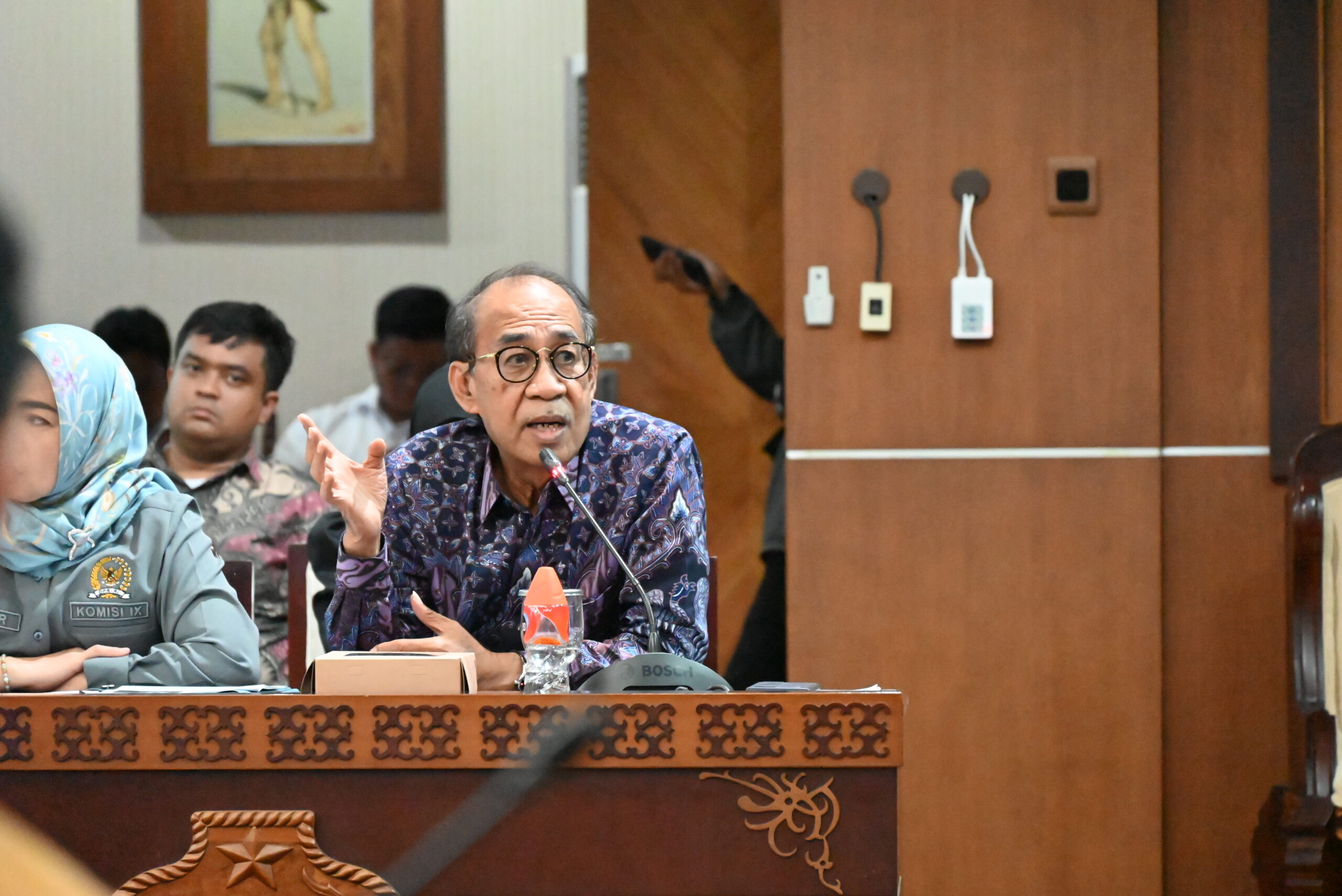 Anggota Komisi IX DPR RI Ashabul Kahfi dalam kunjungan kerja reses Komisi IX DPR RI di Palangkaraya, Kalimantan Tengah, Senin (6/10/2025). Foto: Galuh/vel.