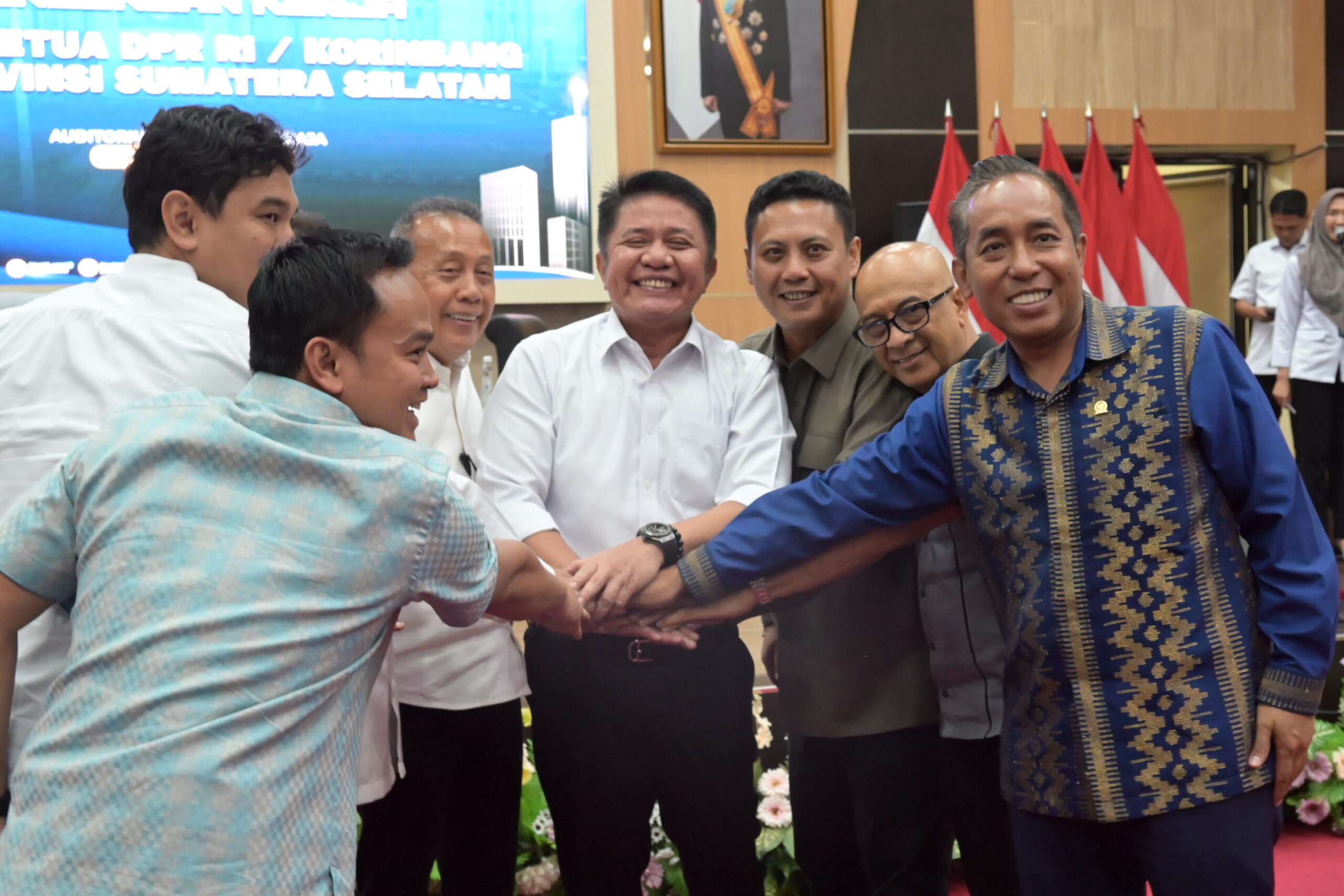 Wakil Ketua Komisi V DPR RI Andi Iwan Darmawan Aras dalam Kunjungan Kerja Gabungan DPR RI ke Kantor Gubernur Provinsi Sumatera Selatan, Kota Palembang, Sumatera Selatan, Rabu (15/10/2025). Foto: Saum/vel.