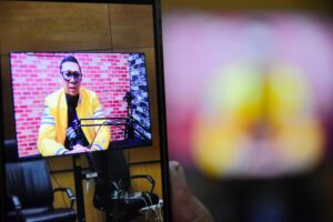 Anggota Komisi II DPR RI Ahmad Doli dalam agenda Dialektika Demokrasi secara virtual di Gedung Nusantara I, Kompleks Parlemen, Senayan, Jakarta, Kamis (23/10/2025). Foto: Runi/vel.