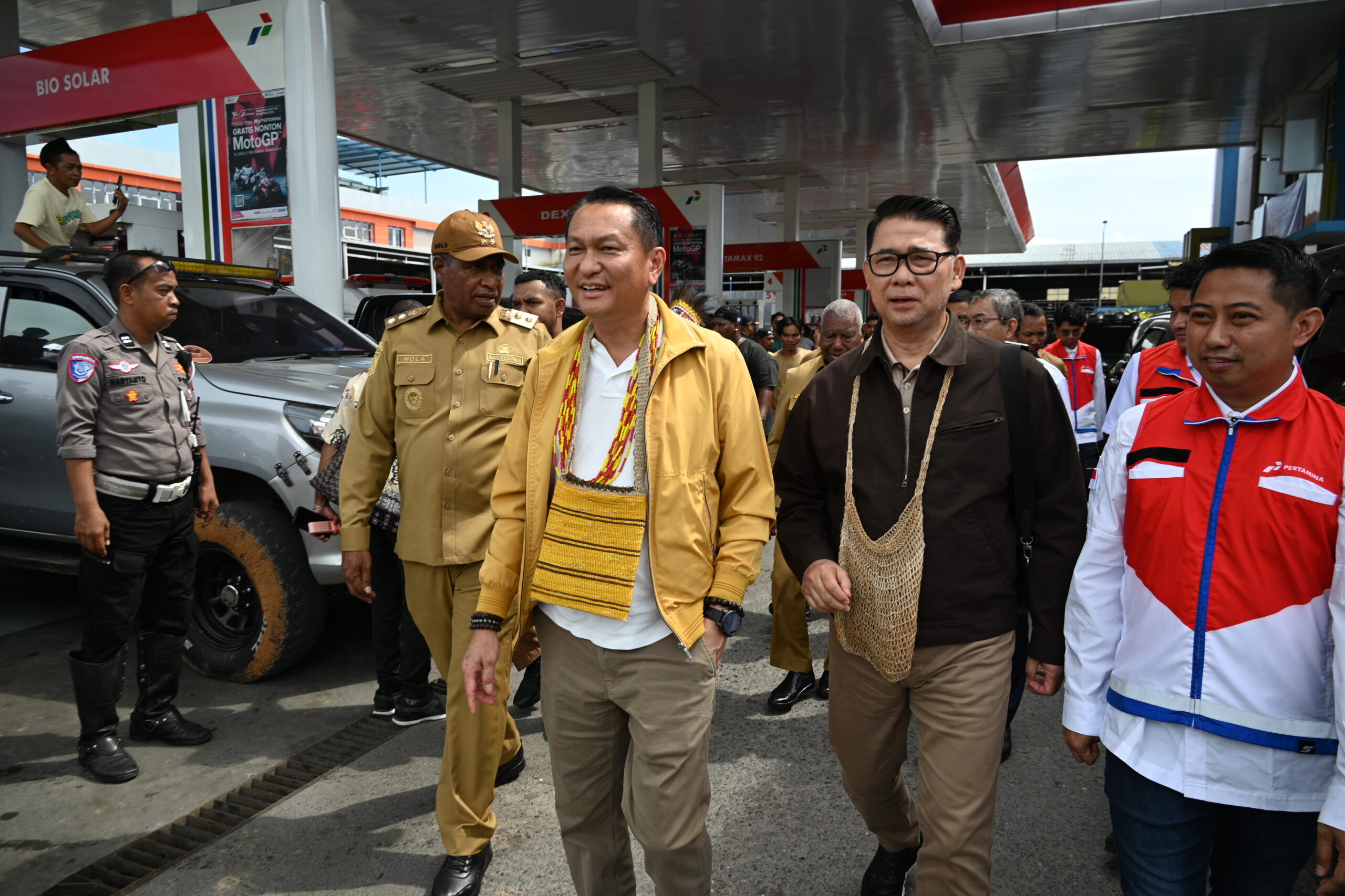 Anggota Komisi XII DPR RI Syarif Fasha saat melakukan kunjungan kerja Komisi XII DPR RI ke Manokwari, Selasa (28/10/2025). Foto : Pdt/Andri.