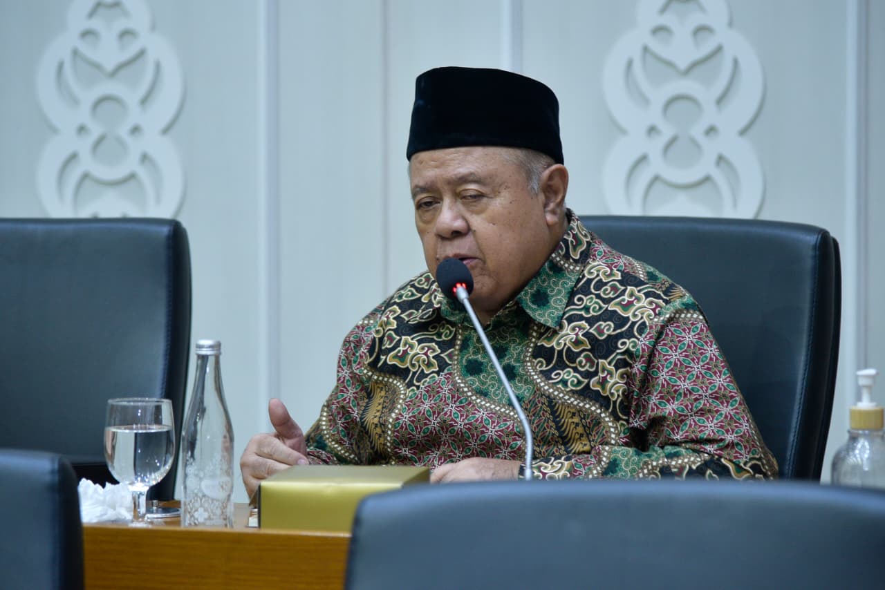 Anggota Komisi X DPR RI, Habib Syarief Muhammad, dalam Rapat Dengar Pendapat Umum (RDPU) Badan Legislasi DPR RI bersama Perkumpulan Guru Madrasah Mandiri di Kompleks Parlemen, Senayan, Jakarta, Selasa (30/9/2025). Foto: Munchen/vel