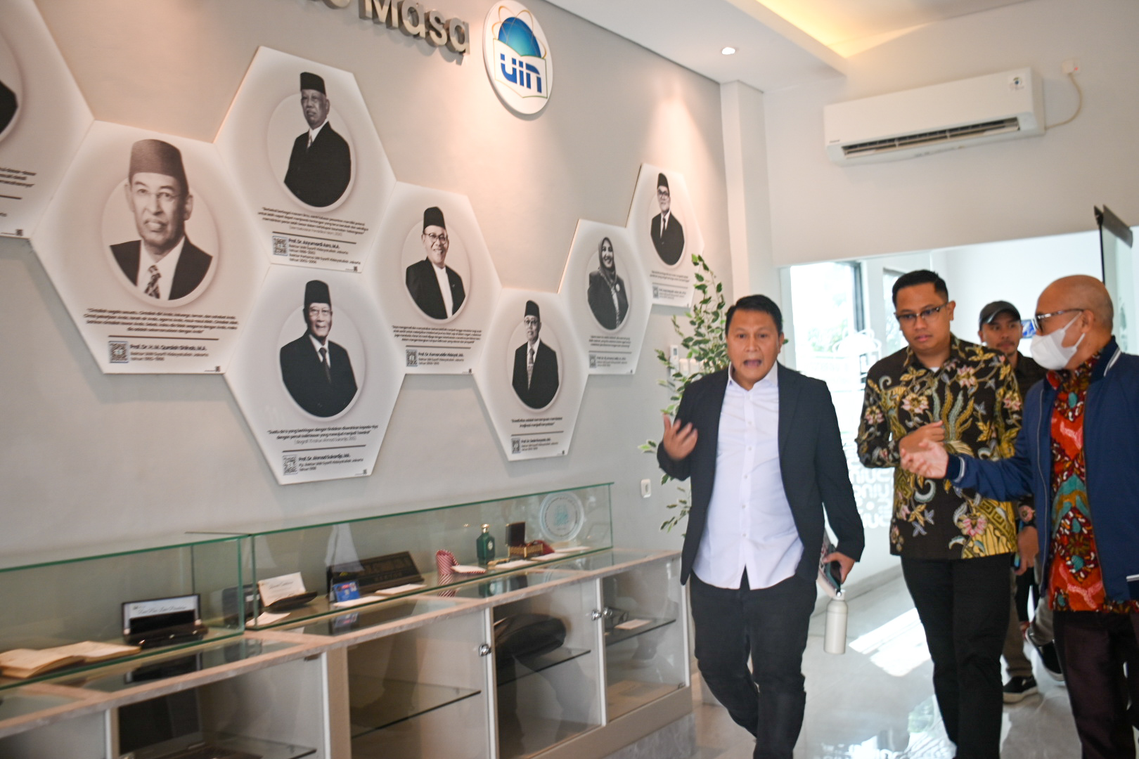 Ketua Badan Kerja Sama Antar-Parlemen (BKSAP) DPR RI, Mardani Ali Sera, saat kunjungan kerja ke kampus Universitas Islam Negeri (UIN) Syarif Hidayatullah. Foto: Ridwan/vel.