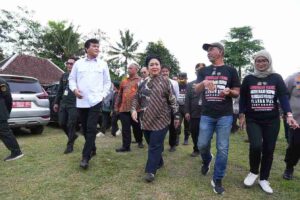 Ketua Komisi IV DPR RI Siti Hediati Hariyadi saat melakukan kunjungan kerja reses pribadi ke Kabupaten Sleman, Daerah Istimewa Yogyakarta, Kamis (9/10/2025). Foto : Ist/Andri.