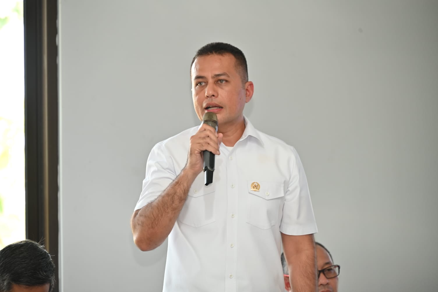 Anggota Komisi V DPR RI, Musa Rajekshah, saat kunjungan kerja spesifik Komisi V ke Kabupaten Klaten, Jawa Tengah, Senin (29/9/2025). Foto: Eko/vel.