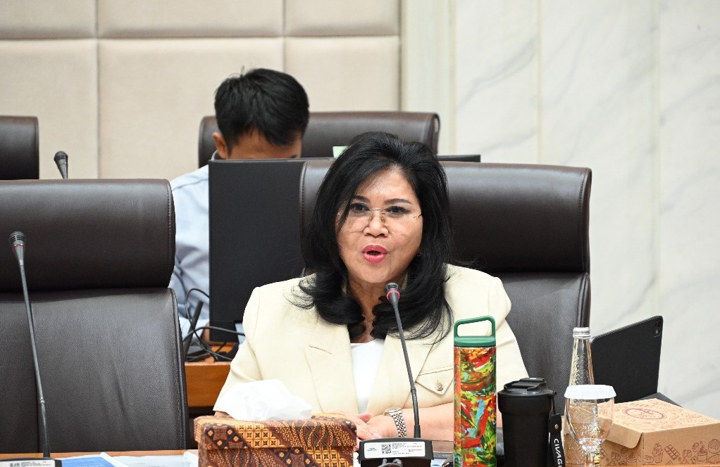 Wakil Ketua Komisi VII DPR RI Evita Nursanty. Foto : Sari/Andri.