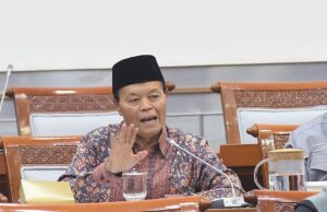 Anggota Komisi VIII DPR RI Hidayat Nur Wahid dalam rapat kerja Komisi VIII DPR RI dengan Menteri Agama di Gedung Nusantara II, Senayan, Jakarta, Selasa (11/11/2025). Foto : Arief/Andri.