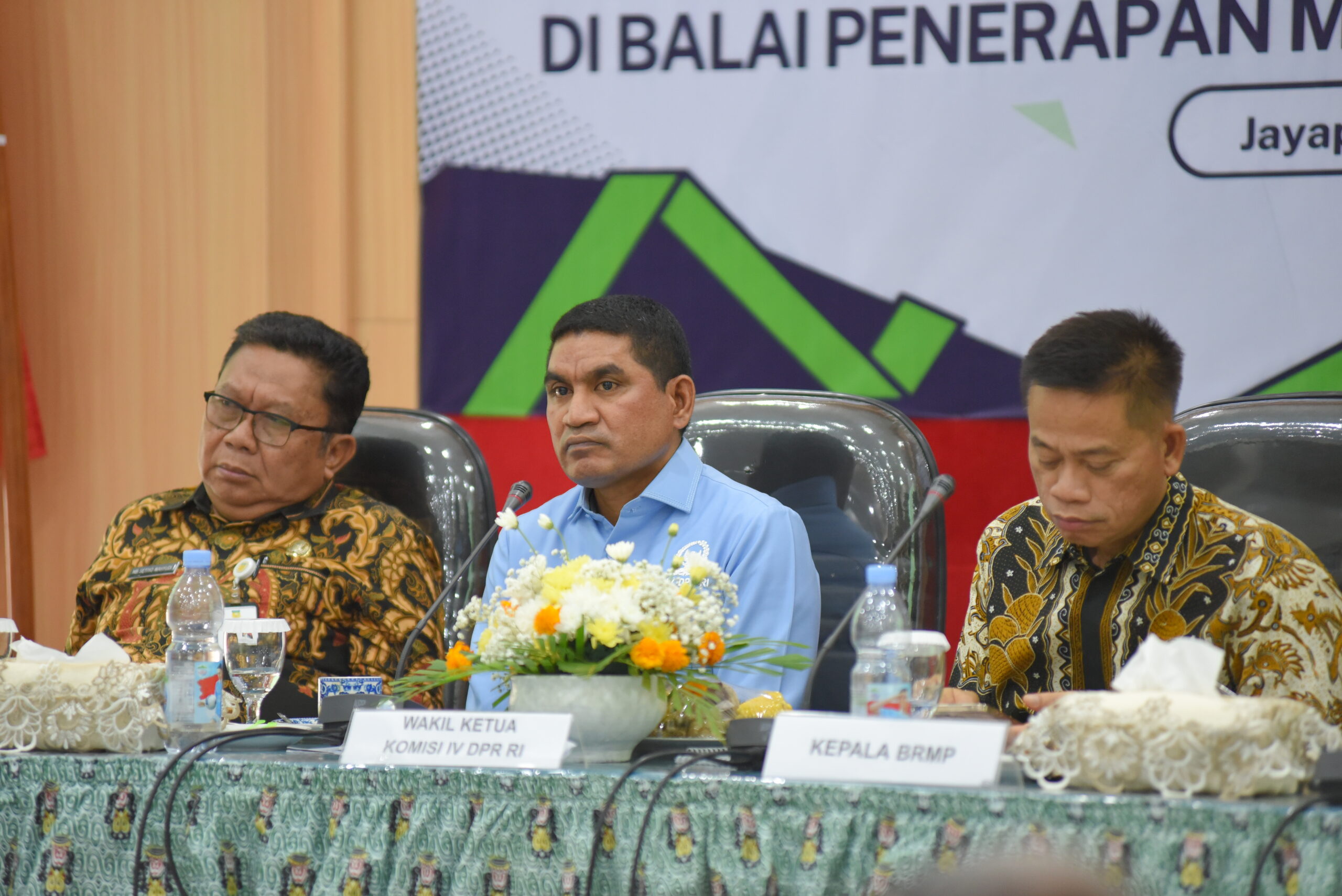 Wakil Ketua Komisi IV DPR RI Ahmad Yohan saat memimpin kunjungan kerja ke Jayapura, Papua, Jumat (31/10/2025). Foto: Singgih/vel.