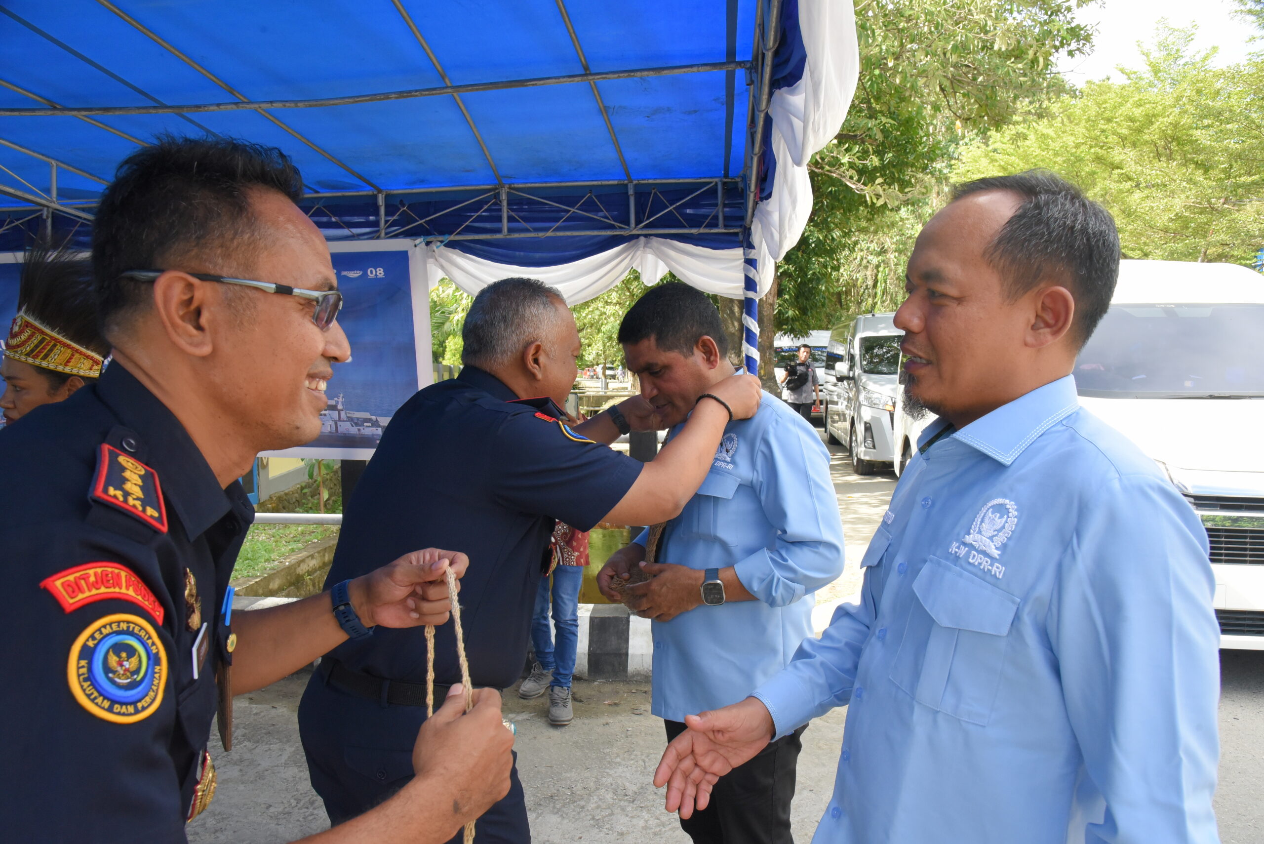 Anggota Komisi IV DPR RI Riyono saat mengikuti Kunjungan Kerja Reses di Jayapura, Papua, Jumat (31/10/2025). Foto: Singgih/vel.