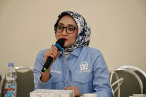 Anggota Komisi IV DPR RI, Rina Sa’adah, saat mengikuti Kunjungan Kerja Spesifik Komisi IV DPR RI di Sleman, Daerah Istimewa Yogyakarta, Kamis (06/11/2025). Foto: Ulfi/vel