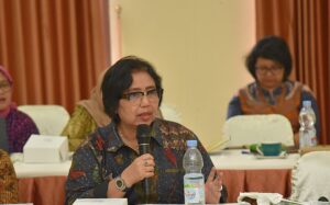 Anggota Komisi IX DPR RI, Irma Suryani saat melakukan Kunjungan Kerja Spesifik (Kunspek) Komisi IX DPR RI ke Rumah Sakit Jiwa (RSJ) Grhasia, Sleman, Yogyakarta, Kamis (6/11/2025). Foto : Aas/Andri.