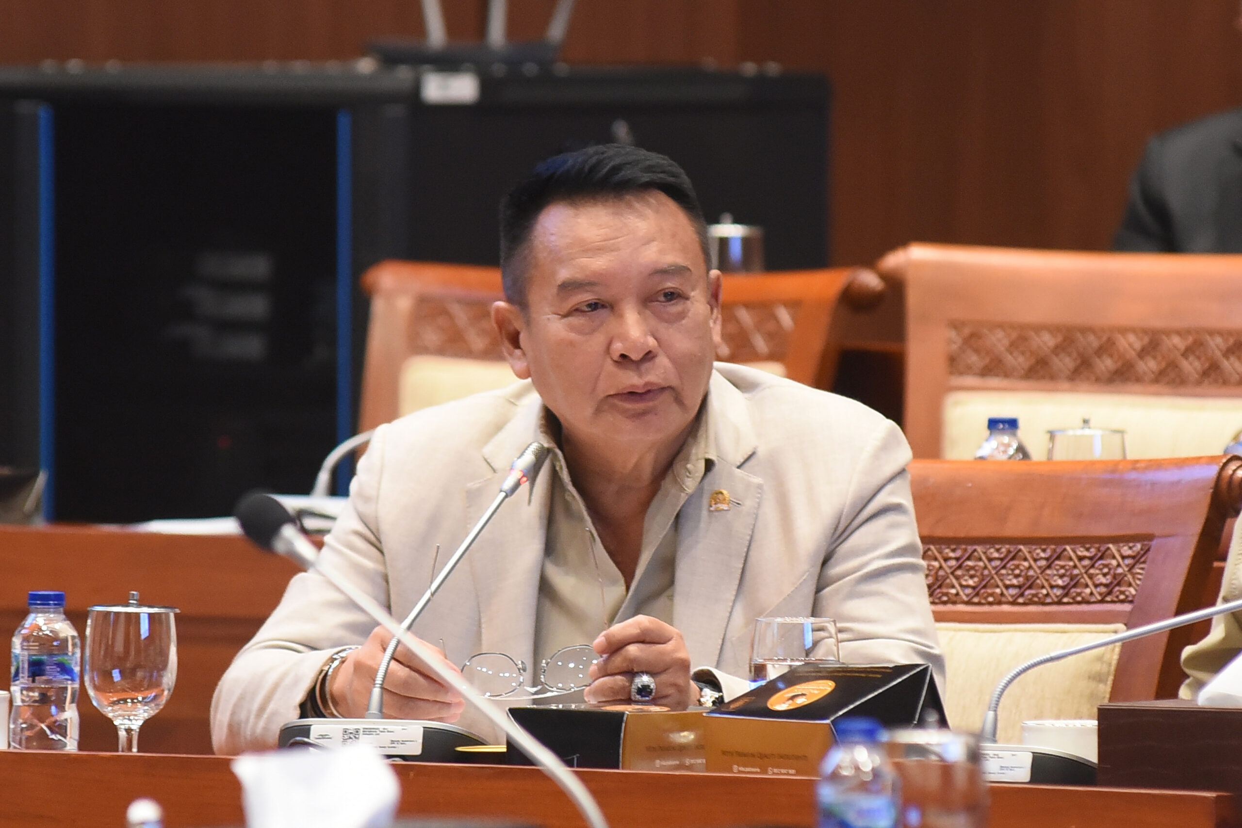 Anggota Komisi I DPR RI, TB Hasanuddin. Foto: Arief/vel.