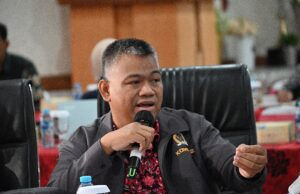 Anggota Komisi II DPR RI, M. Giri Ramanda N. Kiemas saat kunjungan Komisi II ke BPN Jawa Tengah, Semarang, Kamis (20/11/2025). Foto: Intan/vel.
