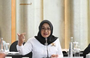 Anggota Komisi VI DPR RI Sadarestuwati dalam Kunjungan Kerja Spesifik Komisi VI DPR RI di Kota Tangerang Selatan, Banten, Jumat (7/11/2025). Foto : Uch/Andri.
