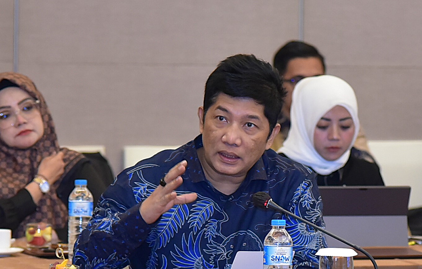 Anggota Komisi XII DPR RI, Zulfikar Hamonangan saat mengikuti Kunjungan Kerja Spesifik Komisi XII DPR RI ke Semarang, Jawa Tengah, Jumat (7/11/2025). Foto : Oji/Andri.