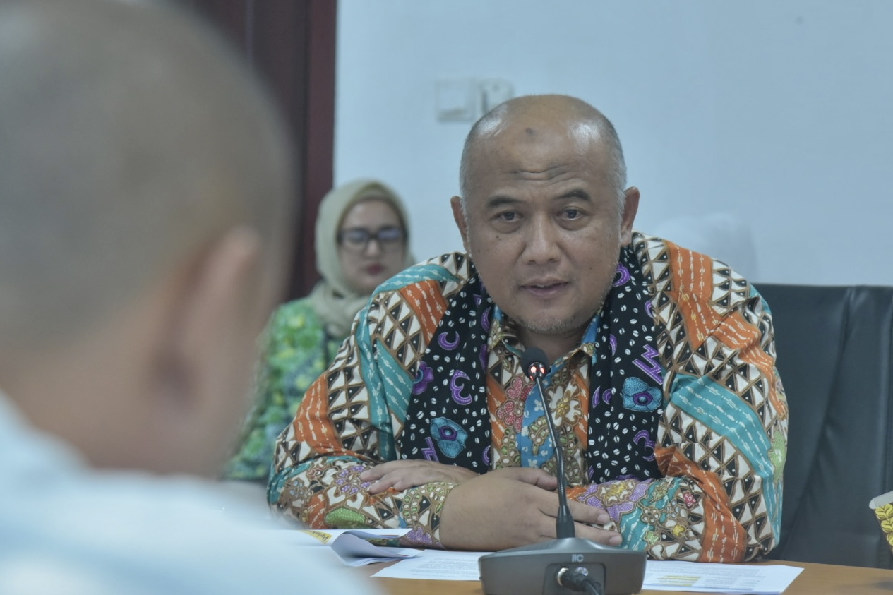 Anggota Komisi XII DPR RI, Jalal Abdul Nasir saat mengikuti kunjungan kerja di PT Tenaga Listrik Bengkulu, Provinsi Bengkulu, Rabu (26/11/2025). Foto : Dip/Andri.
