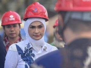Wakil Ketua Komisi XII DPR RI, Putri Zulkifli Hasan saat memimpin kunjungan kerja di PT Tenaga Listrik Bengkulu, Provinsi Bengkulu, Rabu (26/11/2025). Foto : Dip/Andri.