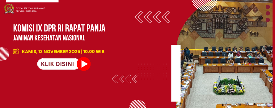 KOMISI IX DPR RI RAPAT PANJA JAMINAN KESEHATAN NASIONAL.