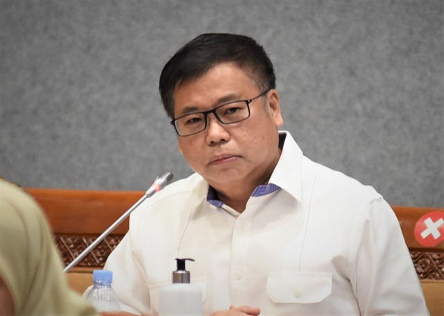 Anggota DPR RI dari Dapil Sumatera Utara 1 (Kab. Deli Serdang, Kab. Serdang Bedagai, Kota Medan, dan Kota Tebing Tinggi), Sofyan Tan. Foto : Dok/Andri.