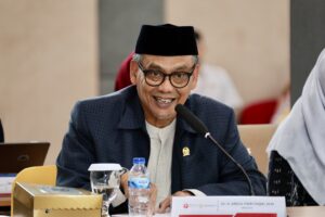 Anggota Komisi X DPR RI, Abdul Fikri Faqih saat Kunjungan Kerja Spesifik Komisi X DPR RI di Kabupaten Sleman, Daerah Istimewa Yogyakarta, Rabu, (3/12/2025). Foto : Ulfi/Han.