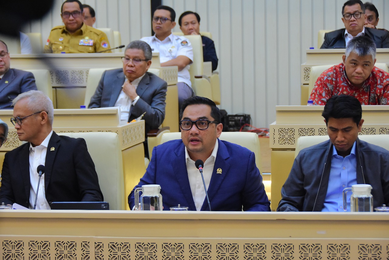 Ketua Komisi II DPR RI, Muhammad Rifqinizamy Karsayuda. Foto: Sari/vel.