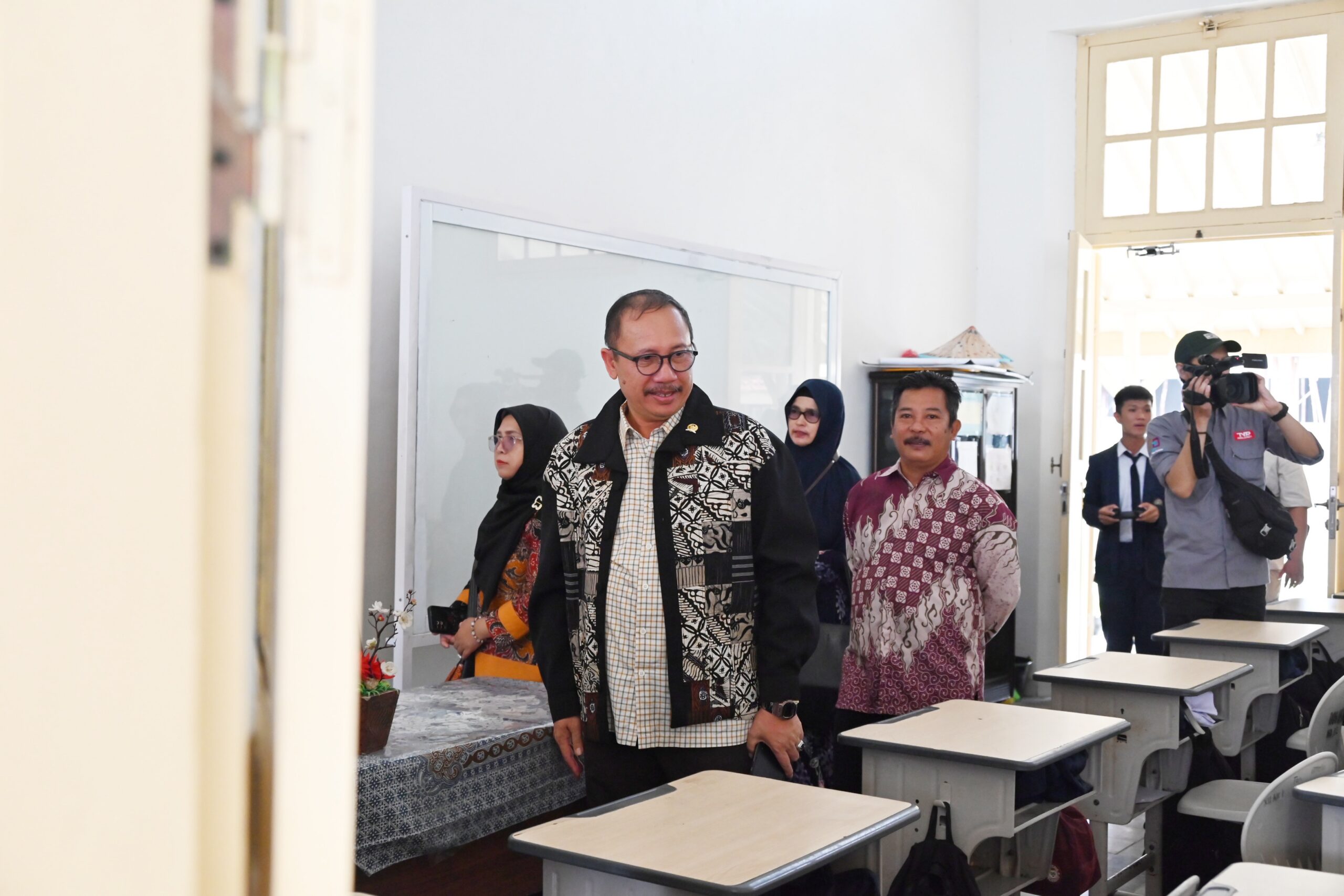 Anggota Komisi X DPR RI Muhamad Nur Purnamasidi saat kunjungan kerja di Kota Pangkalpinang, Provinsi Bangka, Kamis (27/11/2025). Foto : Gal/Andri