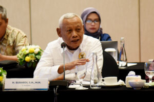 Anggota Komisi VI DPR RI, Subardi saat mengikuti Kunjungan Kerja Reses Komisi VI DPR RI di Yogyakarta, Kamis (11/12/2025). Foto: Kiki/Arifman.