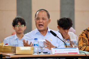 Anggota Komisi X DPR RI, Juliyatmono saat kunjungan kerja di Kabupaten Sleman, Daerah Istimewa Yogyakarta, Rabu (3/12/2025). Foto: Ulfi/oji.