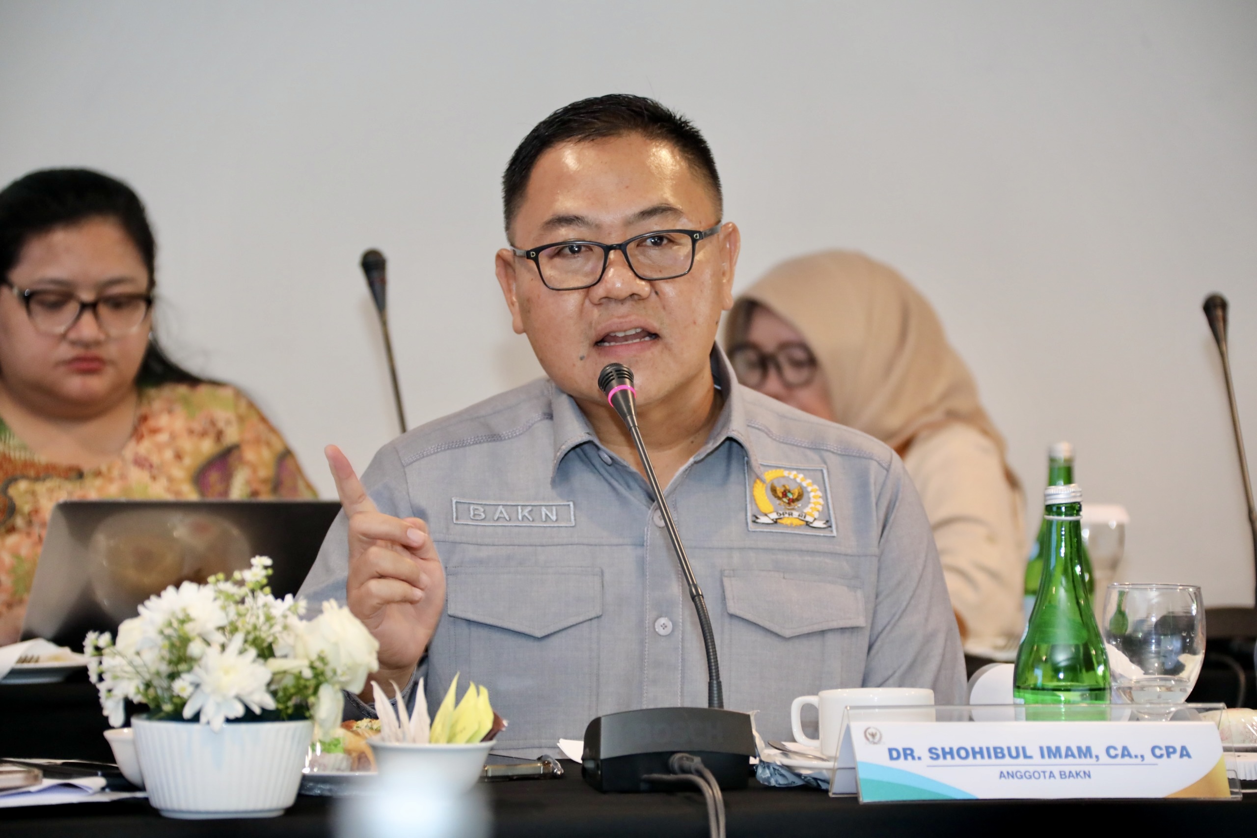 Anggota BAKN DPR RI, Shohibul Imam, saat mengikuti Kunjungan Kerja BAKN di Pangkal Pinang, Provinsi Kepulauan Bangka Belitung, Kamis, (27/11/2025). Foto: Ulfi/vel.