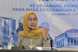 Ketua Komisi VI DPR RI, Anggia Erma Rini dalam kunjungan Kerja Reses Komisi VI ke Semarang, Jawa Tengah, Rabu (10/12/2025). Foto: Dip/Arifman.