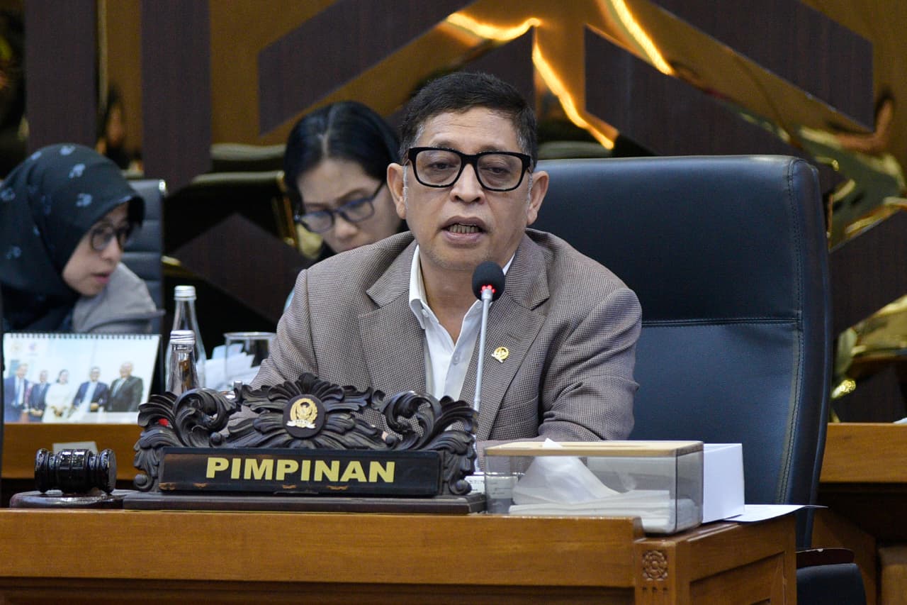 Ketua Baleg DPR RI Bob Hasan dalam Rapat Kerja Baleg di Gedung Nusantara I, DPR RI, Senayan, Jakarta, Kamis (27/11/2025). Foto : Munchen/Andri