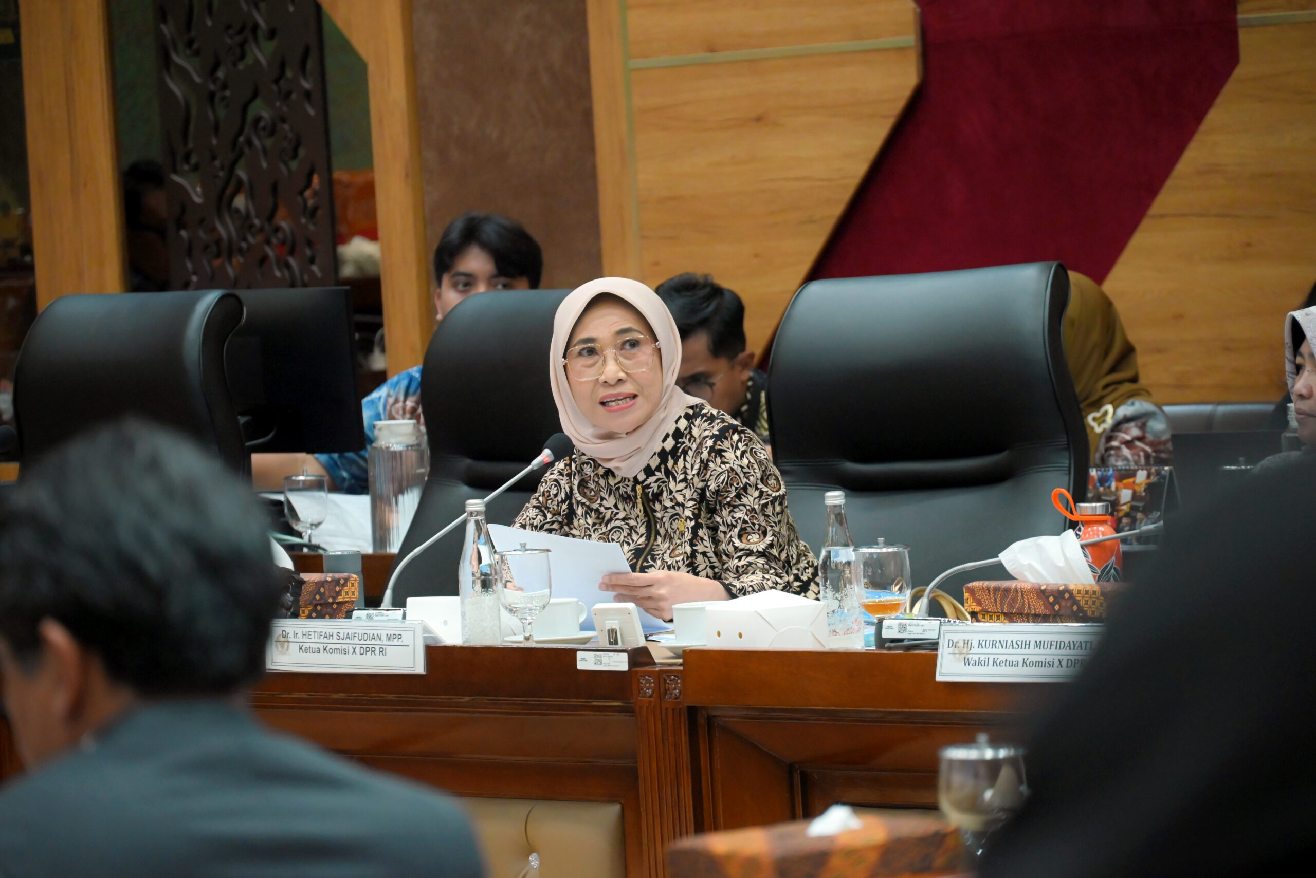 Ketua Komisi X DPR RI, Hetifah Sjaifudian. Foto: Tari/vel.