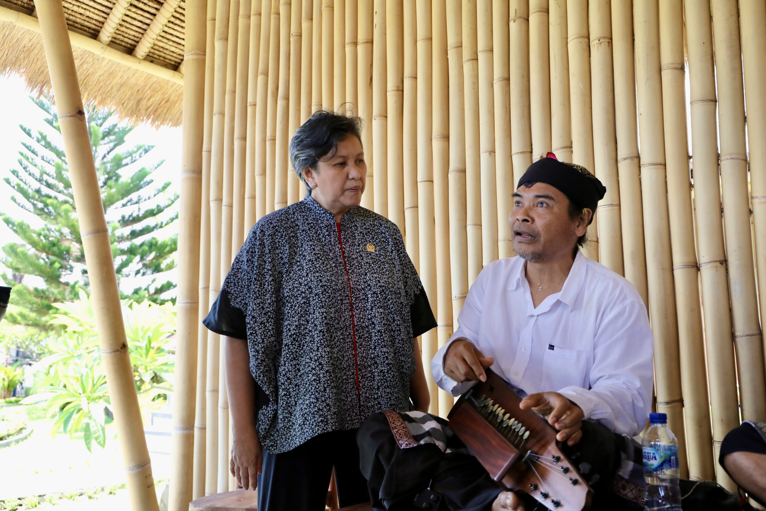 Anggota Komisi X DPR RI, Lestari Moerdijat, saat mengikuti Kunjungan Kerja Reses Komisi X DPR RI di Kabupaten Karangasem, Provinsi Bali, Jumat, (12/12/2025). Foto: Ulfi/vel.