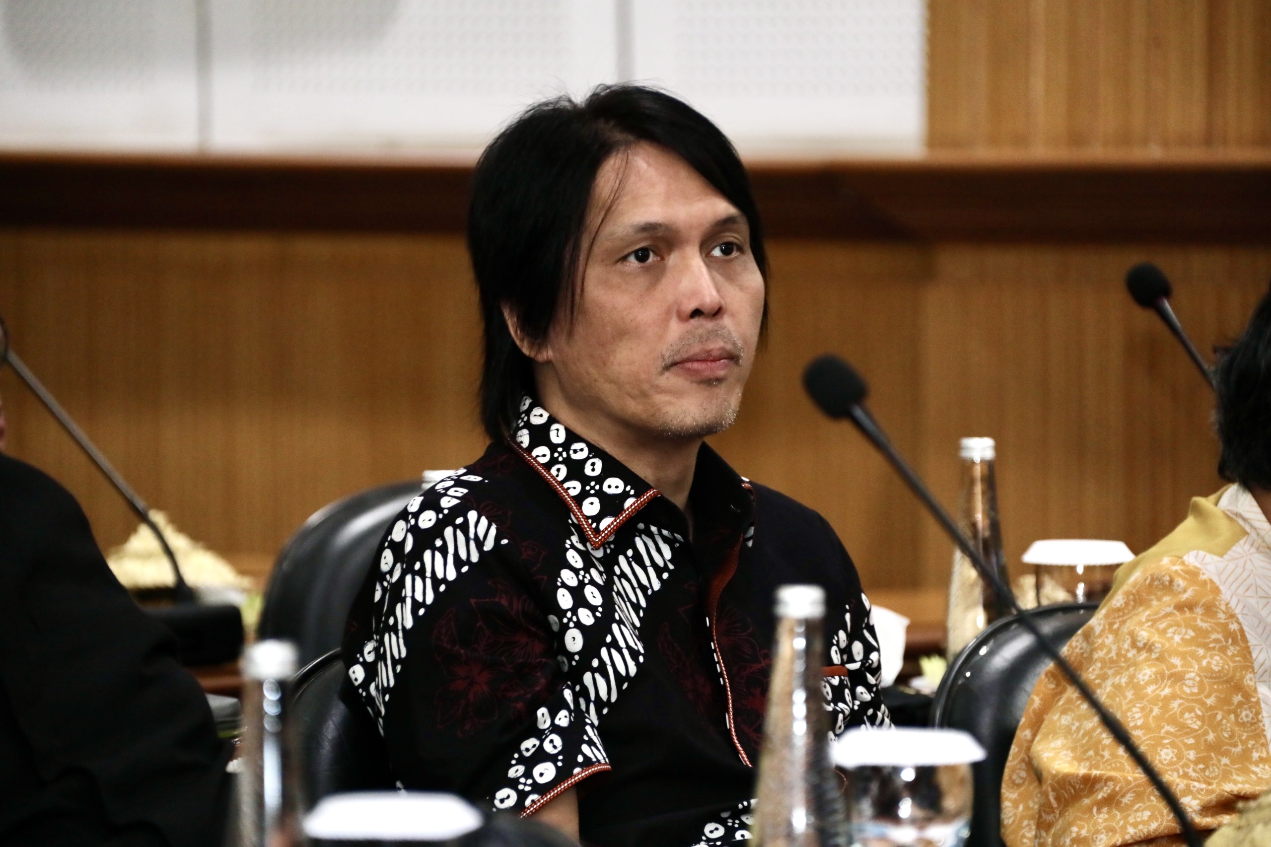 Anggota Komisi X DPR RI, Elfonda Mekel, saat mengikuti Kunjungan Kerja Reses Komisi X DPR RI di Universitas Udayana, Denpasar, Provinsi Bali, Kamis (11/12/2025). Foto: Ulfi/vel.
